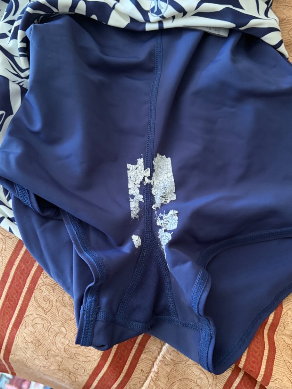 Hurley Women's Palm Print Performance Swim Skort Size M - Picture 2 of 10